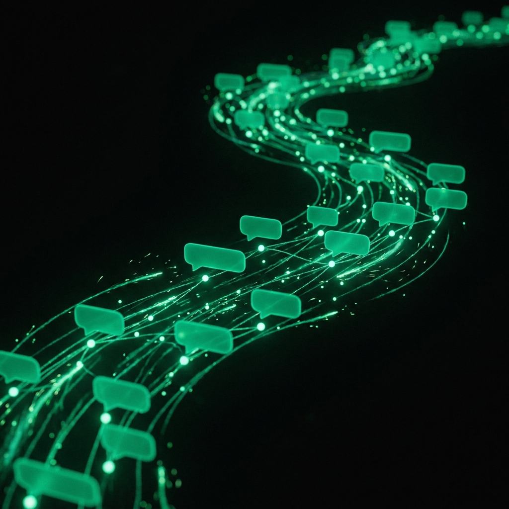 Follow-Up nurturing real estate leads through a personal multi-touch sequence